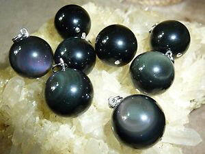 �y���������z�l�b�N���X�@�A�C�Z���X�ependentif obsidienne oeil celeste 1,8 cm vendu a lunitee