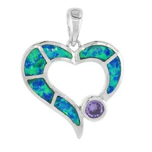 yzlbNX@X^[OVo[Ip[I[vn[gy_gJ[AWXgargent sterling cur ouvert pendentif avec opale amp; 4mm couleur amthyste