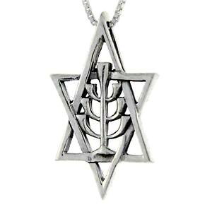 yzlbNX@X^[O][cX^[OfrbhVo[X^[Z`{bNXC^Aargent sterling toile de david avec menorah pendentif,457cm italien bote