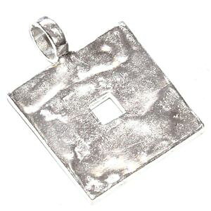 �y���������z�l�b�N���X�@���_�j�X�g�y���_���g�X�N�G�Abiche de bere pendentif moderniste plaqu argent carr bijou pendant
