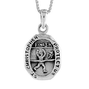 yzlbNX@ZgNXgt@[AJi[argent sterling stchristopher protge usa pour coureurs pendentif