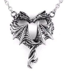 �y���������z�l�b�N���X�@�h���S���X�`�[���l�b�N���Xnouvelle annoncecontrose steaming hot amour deux dragons ailes cur acier collier cn102