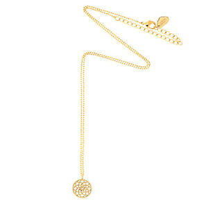 �y���������z�l�b�N���X�@�G�X�e���}���_���l�b�N���Xestella bartlett plaqu or rve veill believer mandala collier