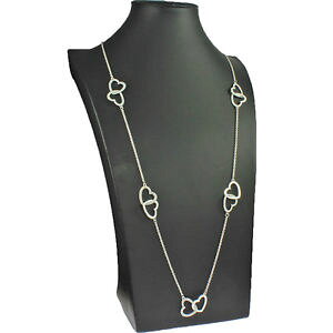 �y���������z�l�b�N���X�@�}�b�g�J���[�V���o�[robe porter bijoux fantaisie long fixation mat couleur argent breloque cur