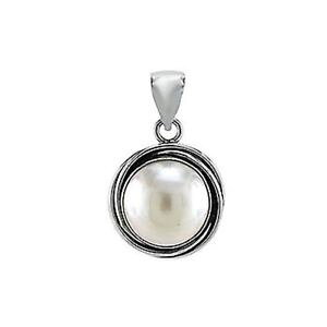 �y���������z�l�b�N���X�@�X�^�[�����O�V���o�[�}�x�o��femmes en argent sterling 925 mabe perle bali 32cm pendentif
