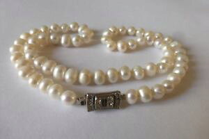 �y���������z�l�b�N���X�@�r���e�[�W�N�����vcollier vintage de perles de culture