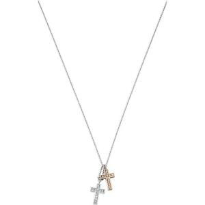 yzlbNX@ThXtXL[NXcollana donna morellato love sadr06 acciaio croce bicolor ros swarovski cross