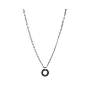 yzlbNX@X`[collana uomo liu jo luxury mlj010 acciaio inossidabile nero charm lj steel