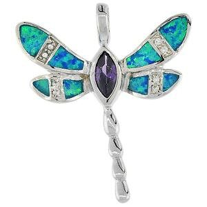 yzlbNX@X^[OVo[Ip[g{y_gAWXgargent sterling opale libellule pendentif avec transparent amp; couleur amthyste