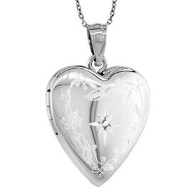 【送料無料】ネックレス　スターリングリゾーツスターリングシルバースターメダイヨンハートペンダントargent sterling grav toile mdaillon coeur pendentif avec petit