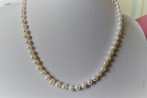 �y���������z�l�b�N���X�@�N���b�vcollier de perles de culture