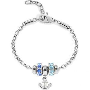 �y���������z�l�b�N���X�@�A���R���u���A�b�Y�[��bracciale donna morellato drops scz475 acciaio charms ancora blu azzurro