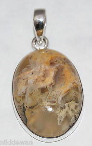 yzlbNX@X^[Oargent sterling quartz avec inclusions bijoux pendentif 3139