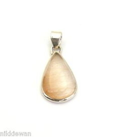 【送料無料】ネックレス　スターリングリゾーツスターリングシルバーゴールドクォーツルチルargent sterling en or rutile quartz bijoux pendentif 3194