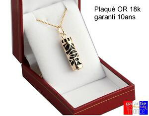 �y���������z�l�b�N���X�@�V���o�[�S�[���h�h�A�`�F�[��pendentif amulette porte bonheur tiki en argent ou plaqu or avec chaine 50cm