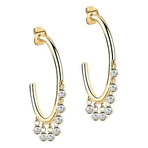 yzlbNX@hiCOorecchini morellato cerchi donna sakm55 earrings boccole acciaio oro dorati