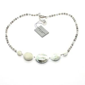 【送料無料】ネックレス ベネチアコンディムラーノベージュcollana antica murrina venezia con vetro di murano grigio beige bianco co925a12