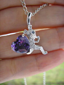 yzlbNX@\bhVo[NX^}EXtrs joli pendentif souris en argent massif 925 et cristal