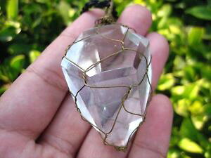 yzlbNX@lbNXnaturel cristal de quartz collier eb896