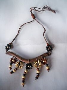 yzlbNX@tBI[ChlVAcollana legno 1 asta 7 fiori etnico indonesia