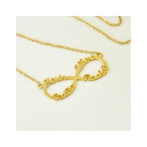 �y���������z�l�b�N���X�@�N�����v�{�b�N�Xcollier infini dor 4 prnoms cret cadeau lamp;d