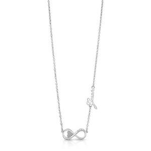 �y���������z�l�b�N���X�@�h�i�X�����t�X�L�[�N�I�[��collana donna guess endelss love ubn85012 acciaio swarovski infinito cuore heart