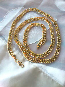 �y���������z�l�b�N���X�@�C�G���[�S�[���h�`�F�[���S�[���hjolie chaine en or jaune rempli 9kgold filled 60cm