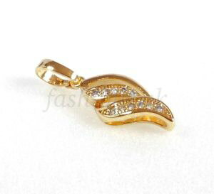 �y���������z�l�b�N���X�@k�C�G���[�S�[���h���b�Lnouvelle annoncecoque sparkling pendentif uniquement nouveau 14k jaune or plaques