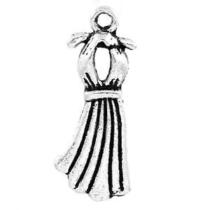 �y���������z�l�b�N���X�@�y���_���g�V�������h���X�X�J�[�g×500 pendentifsbreloques charm robe jupe vtement 23mm x 9mm b25064