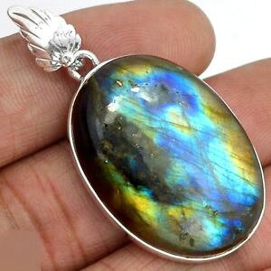 yzlbNX@y_g}EgVo[pendentif protection labradorite monture argent 925 ref 2815