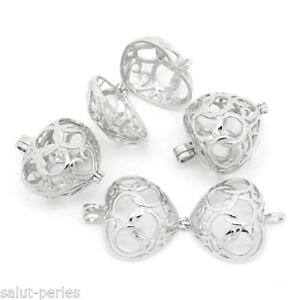 �y���������z�l�b�N���X�@�t�H�[���W���G���[×15 pendentif breloque forme coeur cisel moin brillant bijoux 3x245cm