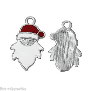 �y���������z�l�b�N���X�@�N���X�}�X�G�i�����y���_���g100 pendentifs breloques pre de nol mail cadeau bijoux cration 24x15mm