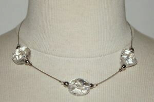 yzlbNX@P[uNXvcollier ras de cou quartz translucide cble en acier et fermoir en mtal argent