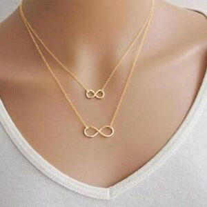 �y���������z�l�b�N���X�@�S�[���h�V���o�[�v���[�g�_�u��sm fr47261 femme or plaque argent femmes fille bijoux double trendy