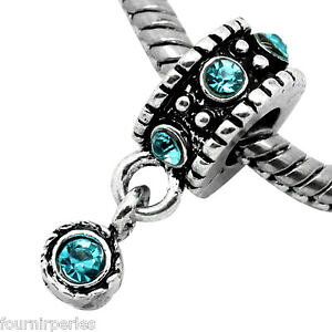 �y���������z�l�b�N���X�@�y���_���g�u���X���b�g50 pendentifs fp charms strass bleu motif pr bracelet charms 21x10mm k00273