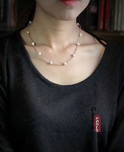 yzlbNX@VONvGhNXzCgp[gre[WIWicollier simple fin class dor mignon perle blanc retro vintage original xxl 1