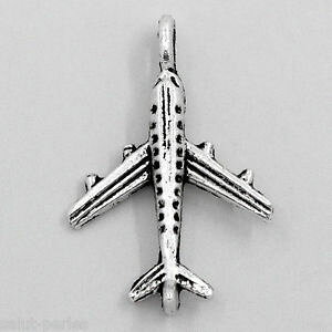 �y���������z�l�b�N���X�@�A�N�Z�T���y���_���g���f��250 breloques accessoire pendentifs avion modle 23x15mm