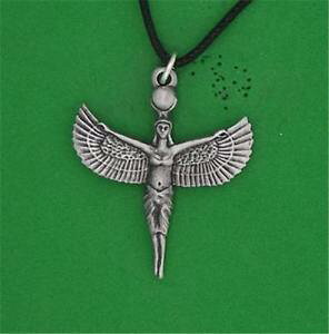 yzlbNX@GWvgNvtain anglais isis pendentif pagan collier gyptien