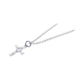 【送料無料】ネックレス　スターリングシルバーバゲットキュービックジルコンfemmes en argent sterling 925 rh plaqu baguette zircon cubique carr pendant