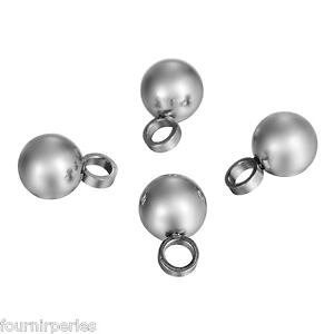 �y���������z�l�b�N���X�@�y���_���g�X�e�����X�X�`�[���A�N�Z�T���[�p�[��100 pendentifs breloques lisse acier inoxydable perle accessoires 9mmx6mm