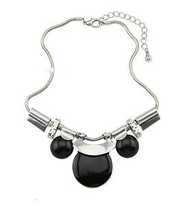 yzlbNX@Vo[lbNXt@^W[t@bVVbNcollier argent fantaisie plastron ethnique noir tribale fashion chic femme neuf