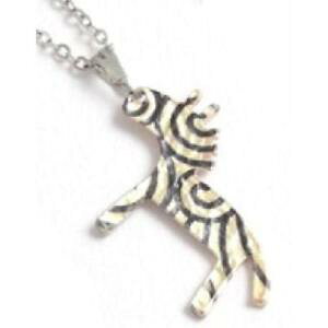 �y���������z�l�b�N���X�@�z���C�g�[�u���v�����g�N���b�vtoc noir amp; blanc en alliage de zinc imprims zbre collier 457cm