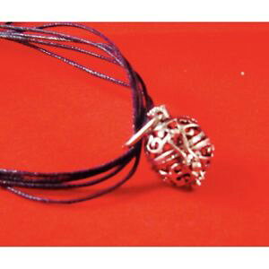 �y���������z�l�b�N���X�@�R���f���K��llamador de ngel calado de 15 mm con cascabel ms bolsita y cajita de regalo 1