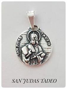 �y���������z�l�b�N���X�@�v���^�T��san judas tadeo silver plata san judas tadeo medalla colgante