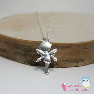 �y���������z�l�b�N���X�@�y���_���g�A���[���^���X�}���V���o�[�J���[collier avec ange pendentif schuitzengel amor talisman argent