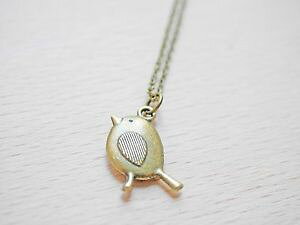 yzlbNX@A[Xy_gcollier avec sweet oiseaux motif animal pendentif bronze