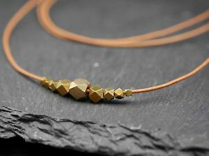 �y���������z�l�b�N���X�@���A�����U�[�J���[�X�N�G�A�u�����Ycollier en cuir vritable collier en cuir carr perles bronze