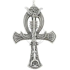 yzlbNX@ANzXCVXGWvgV{Avankh norme avec horus, isis amp; symboles gyptiens app13,4x8,3 optique argent