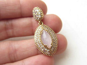 yzlbNX@gR[YNH[cturque 925k argent faitmain marquise rose quartz hurrem pendentif