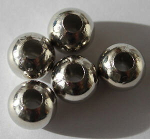 �y���������z�l�b�N���X�@�R�X�`���[���W���G���[�{�[���p�[���A���~�V���o�[�J���[bijoux fantaisie 10000 boule en mtal alliage perle 2mm couleur argent